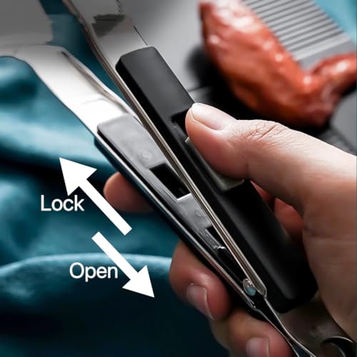 Anti Scald Extended Handle Kitchen Tongs