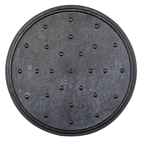 Seasoned Cast Iron Dutch Oven (Cast Iron Black)