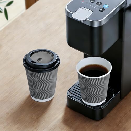 Insulated Disposable Coffee Cups with Lids