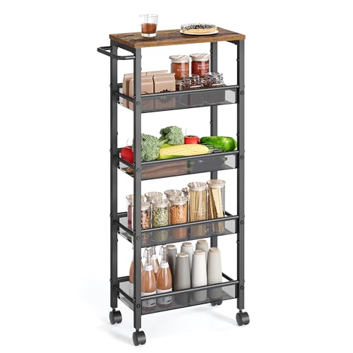 Slim Rolling Cart