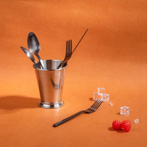 Cube Forged Silverware Set Stainless Steel Flatware Set Cutlery Set