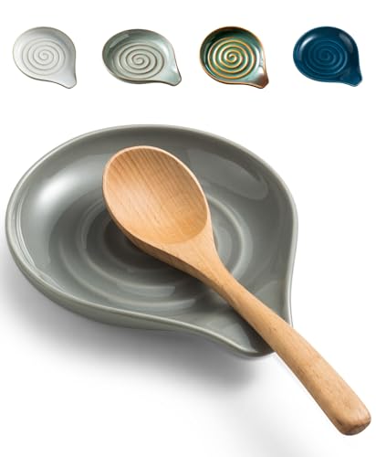 Spoon Rest for Stove Top Cooking Spoon Holder for Kitchen Countertop Large Holder for Spatula