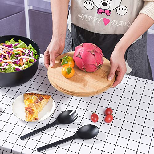 Bamboo Fiber Salad Bowl with Servers Set Large 10
