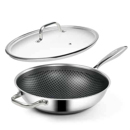 Stainless Steel Woks & Stir