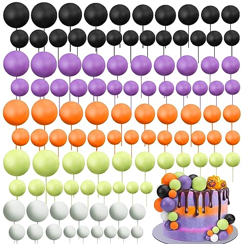 108 Pcs Ball Cake Toppers