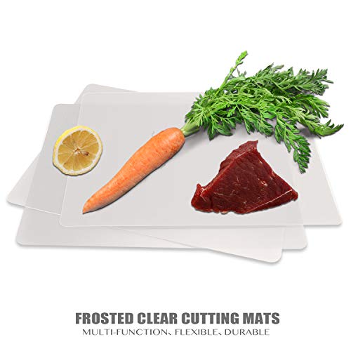 Clear Plastic Cutting Boards 4 Pieces