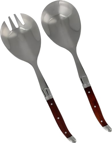 2 Piece Laguiole Connoisseur Rosewood Salad Servers