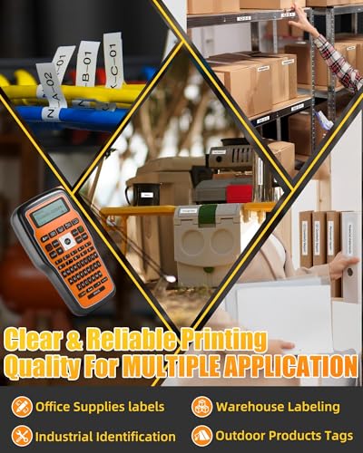 Wire Label Maker Waterproof Labels