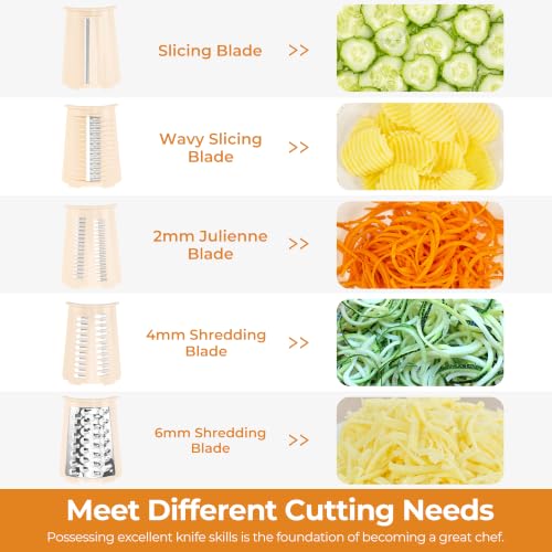 Rotary Cheese Grater with Handle