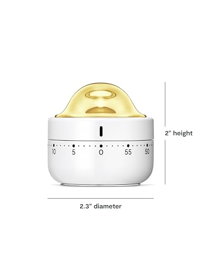 Mechanical Kitchen Timer (White)