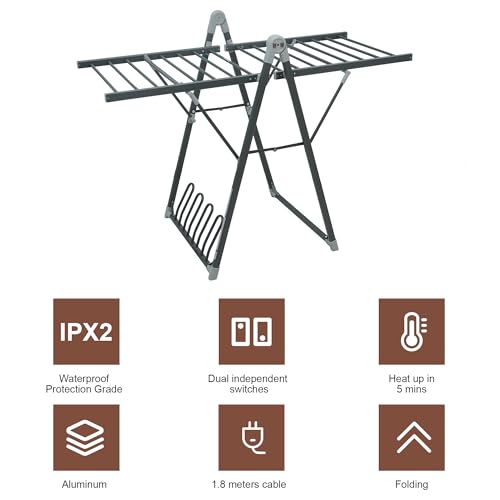 Electric Heating Clothes Drying Rack