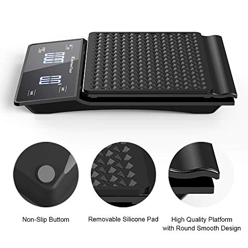 KitchenTour CaféMetric Coffee Scale with Timer 0.1g