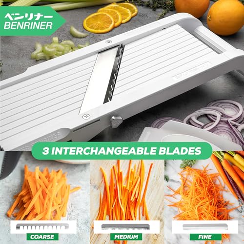 Japanese Mandoline Slicer (Classic Slicer, White)