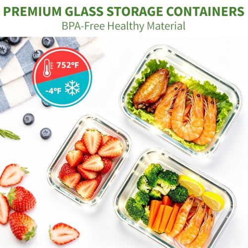 Glass Meal Prep Containers