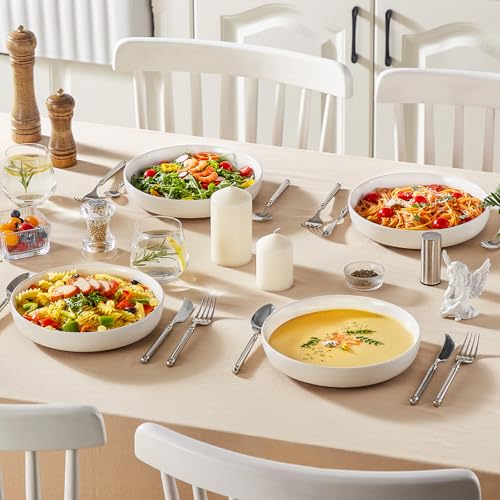 Large Pasta Bowls Set of 4