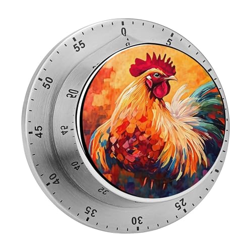 Colorful Rooster Kitchen Timer (Style / One Size)