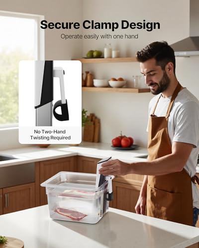 Sous Vide Precision Cooker (3.03 x 3.11 x 12.48 inch / 77 x 79 x 317 mm / Square Shape)