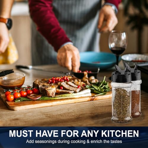 3 oz Plastic Spice Bottles