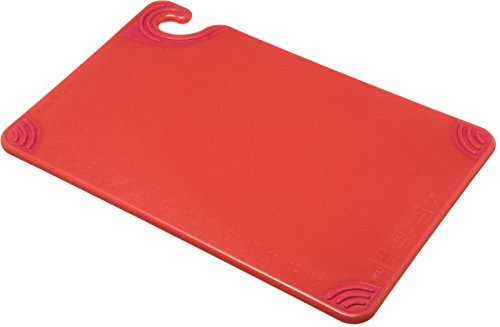Saf-T-Grip Plastic Cutting Board with Safety Hook
