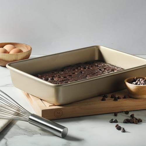 Gallen 13 x 9 Inch Rectangular Nonstick Carbon Steel Cake and Baking Pan