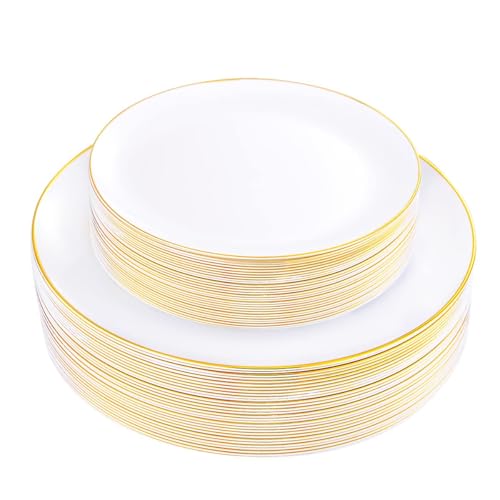100 60 PCS Plastic Plates