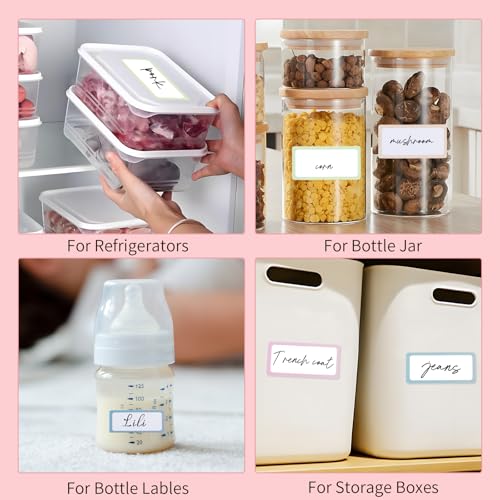 1000Pcs Removable Food Labels