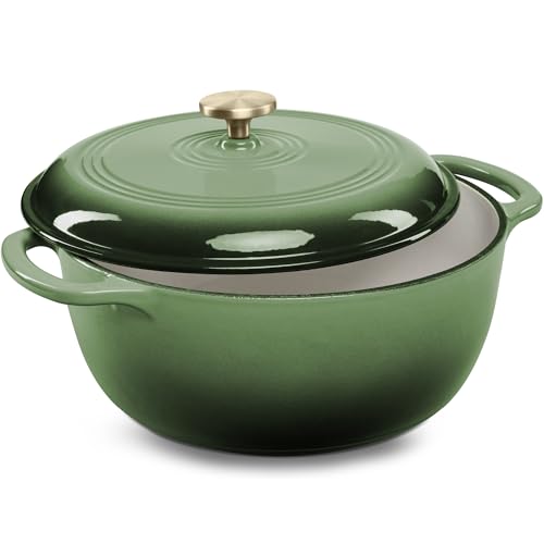 Enamel Cast Iron Round Dutch Oven