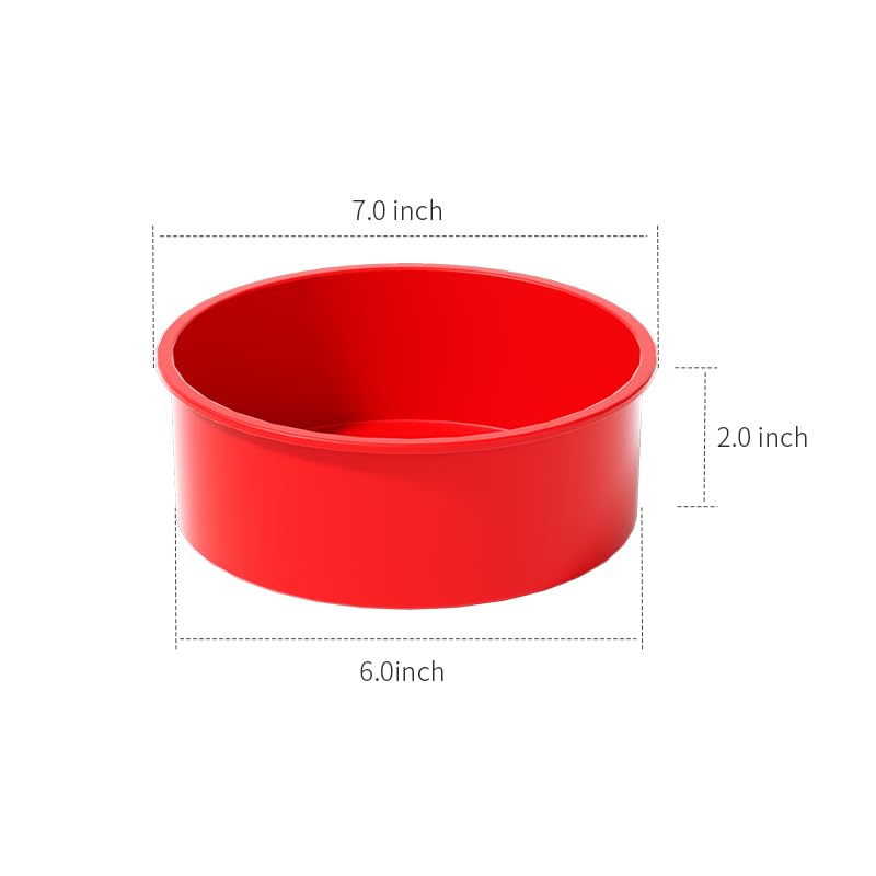 Silicone Springform Pan Protector for 7.5inch Pans