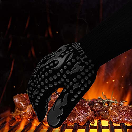 Oven Mitts Heat Resistant BBQ Gloves 1472 14Inch
