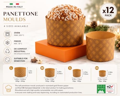 Thin Panettone Paper Pan Mold