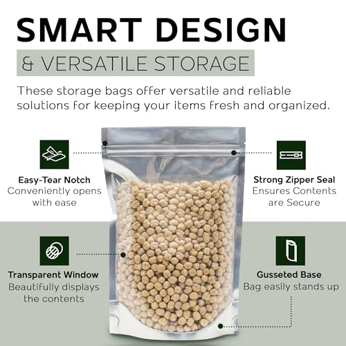 150 Resealable Food Storage Bags