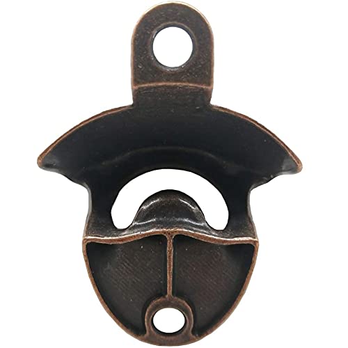 12PCS Wall Mounted Bottle Opener Vintage Beer Bottle Opener Suitable for Bars KTV Hotels Homes