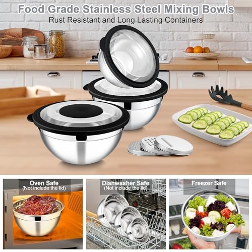 Mixing Bowls with Lids