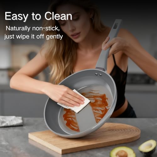 8'' 10'' 12'' NonStick Frying Pan (8" & 10" & 12")
