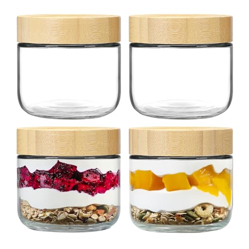Glass jars with Lids
