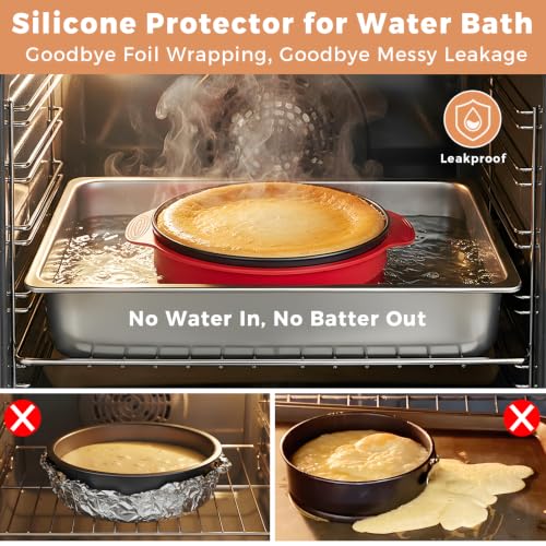 Springform Pan Set of 3 Nonstick Cheesecake Pan