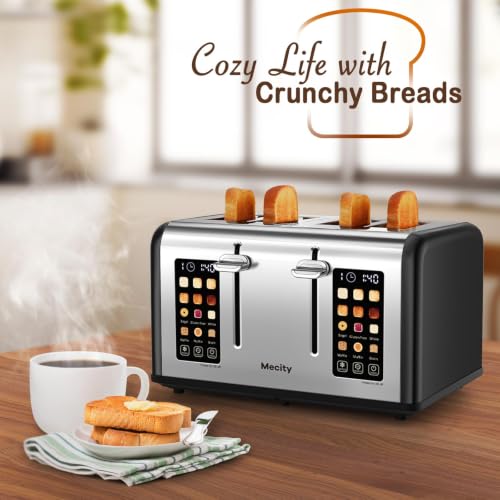 4 Slice Toaster Touch Screen