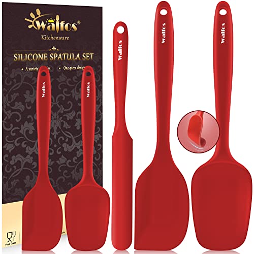 kitchen Silicone Spatula Set & Icing Spatulas