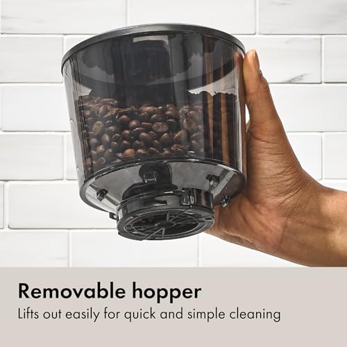 Brew Conical Burr Electric Coffee Bean Grinder (Matte Black)
