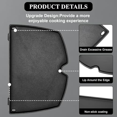 Nonstick Griddle for Outdoor Gas Grill