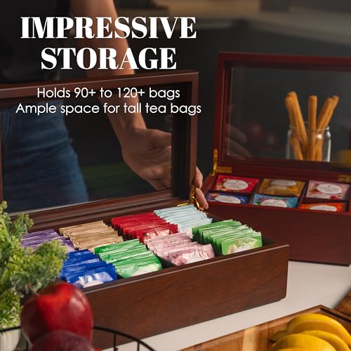 Tea Box Luxury Wooden Tea Storage Chest