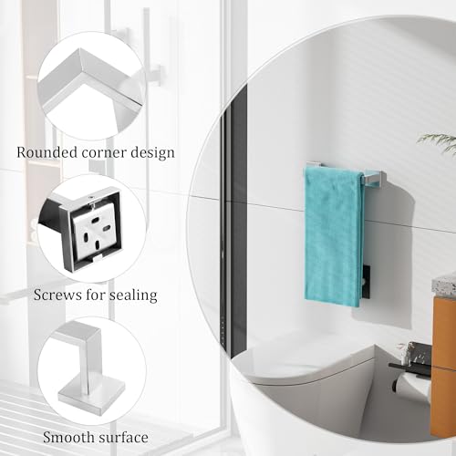 SUS304 Stainless Steel Bathroom Towel Bar Wall Mount…