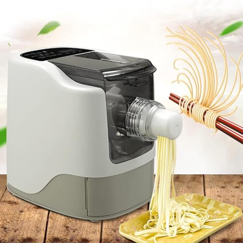 Electric Home Pasta Machine 260W Fully Automatic Noodle Pasta Maker Making Machine Pasta Extruder with 13 Noodle Molds