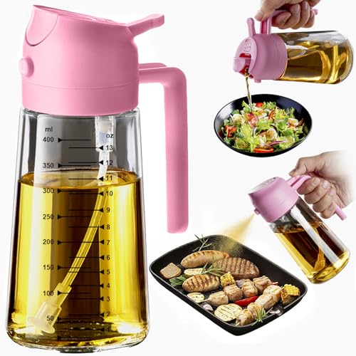 16oz 470ml Glass Olive Oil Sprayer for Cooking