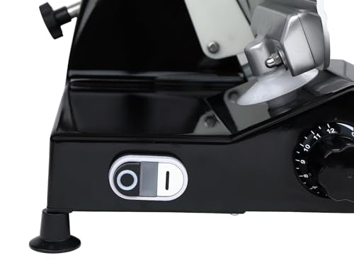 10" Electric Deli Meat Slicer (Classic Black)
