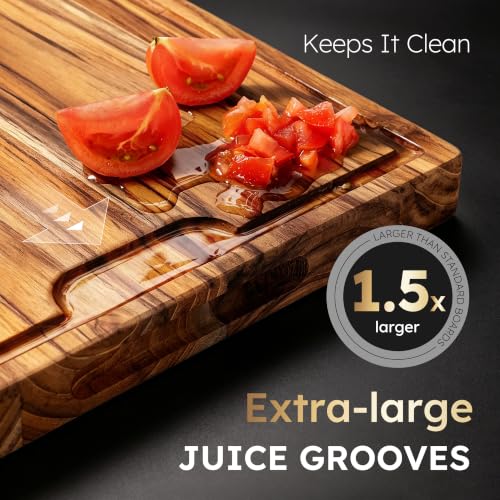 14 x 10 in Teak Cutting Board (14"L x 10"W)