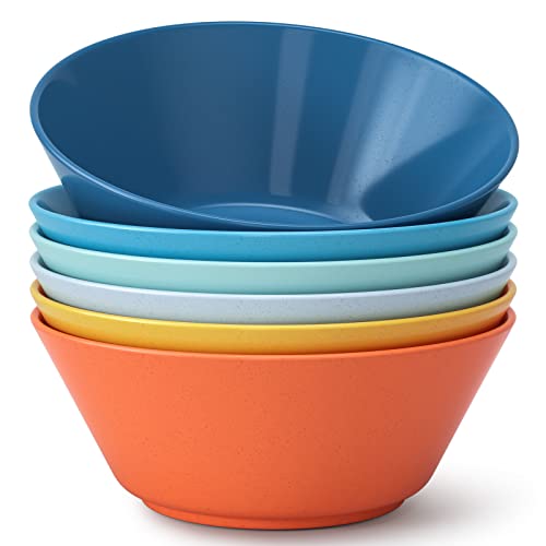 Unbreakable Large Cereal Bowls Set of 6