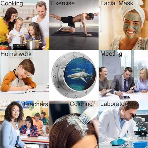 Two White Sharks Kitchen Timer (One Size / Two White Sharks)