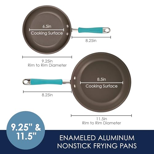 Cucina Ceramic Nonstick Saute Pan with Lid