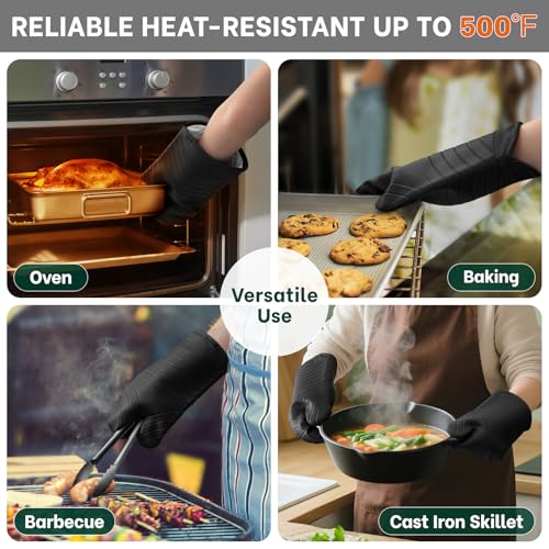 Oven Mitts Heat Resistant BPA